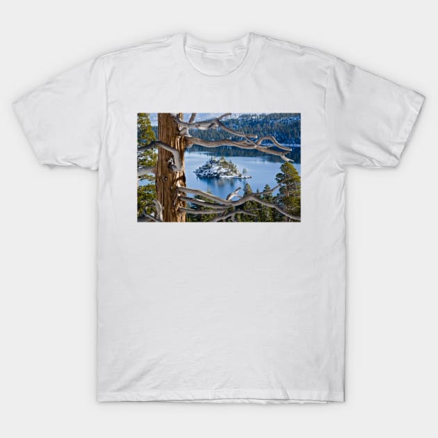 Window to Emerald Bay T-Shirt by StacyWhite